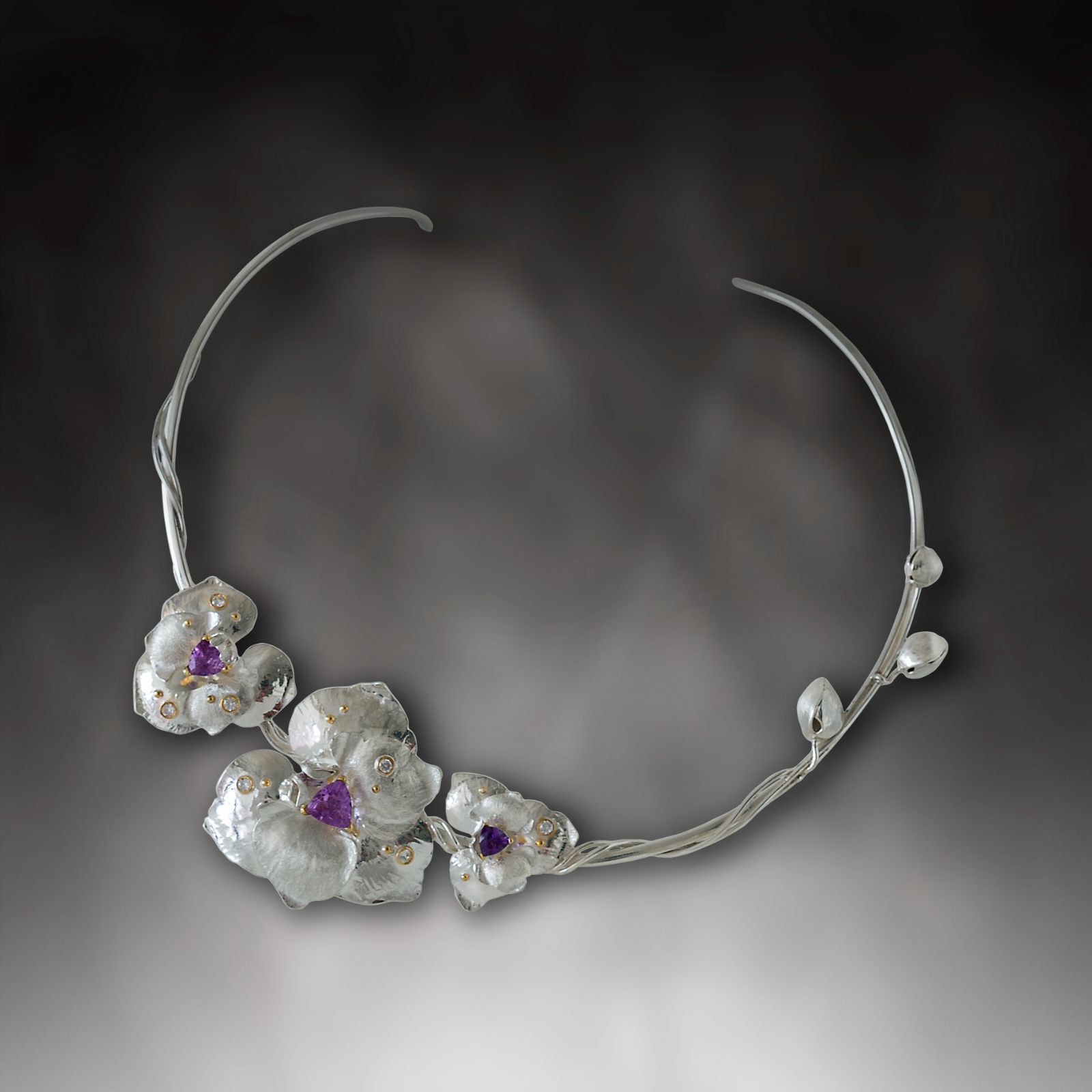 Orchid Necklace